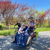 Cycling Without Age takes us to the most beautiful places!