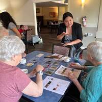 Oasis teaching beading