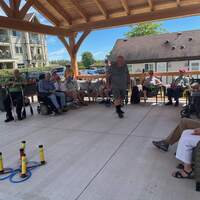 Ring Toss in the Pavillion